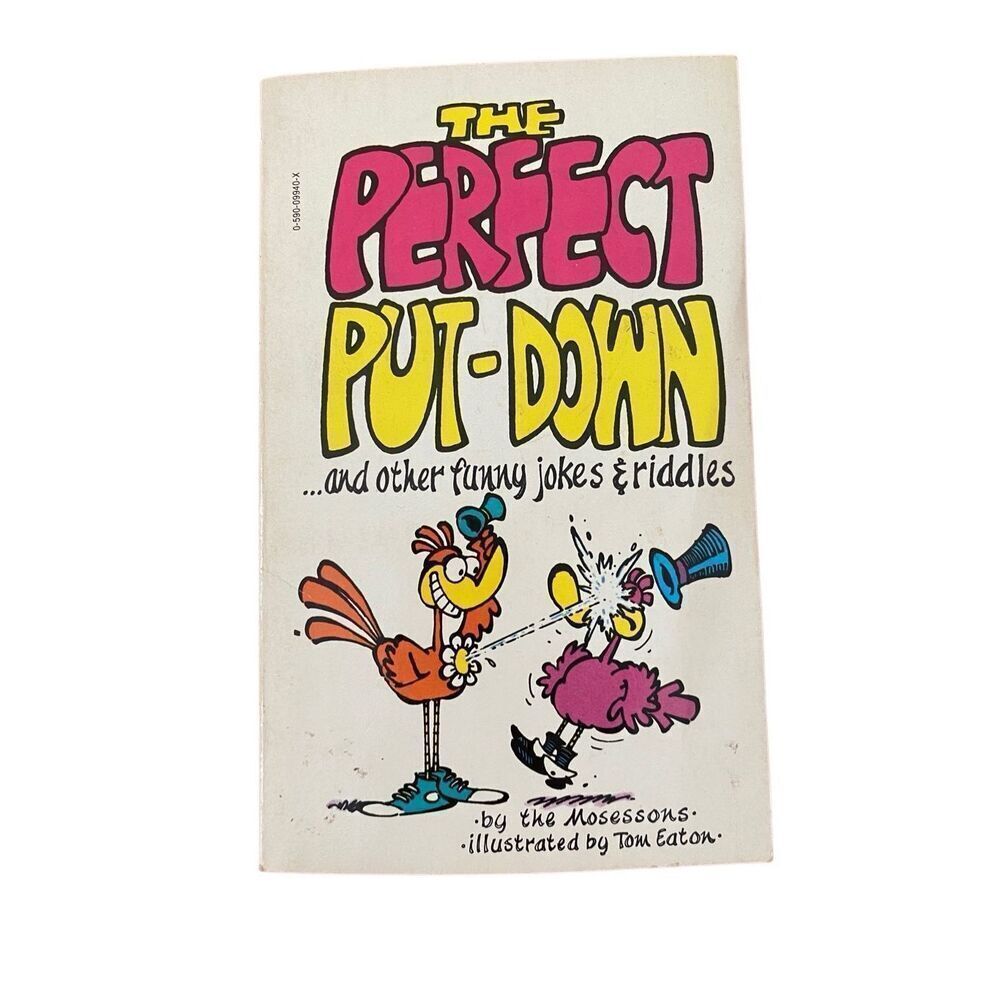 The Perfect Put Down And Other Funny Jokes And Riddles Paperback Book 1974